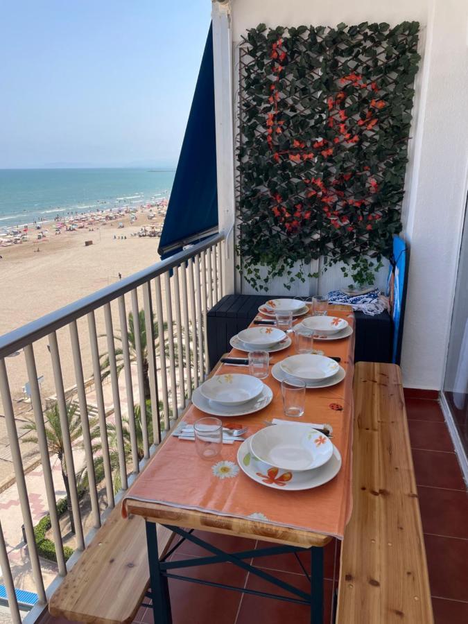 Primera Linea En Cullera Con Piscina. Inmejorables Vistas Kültér fotó