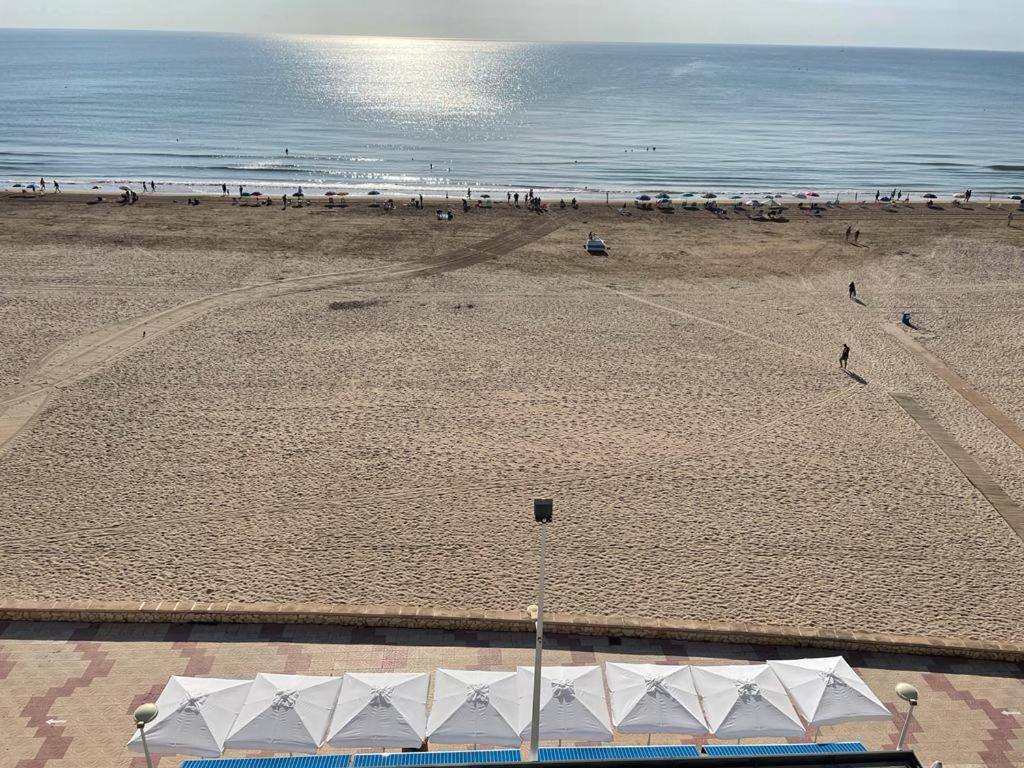Primera Linea En Cullera Con Piscina. Inmejorables Vistas Kültér fotó